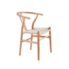 silla wishbone natural